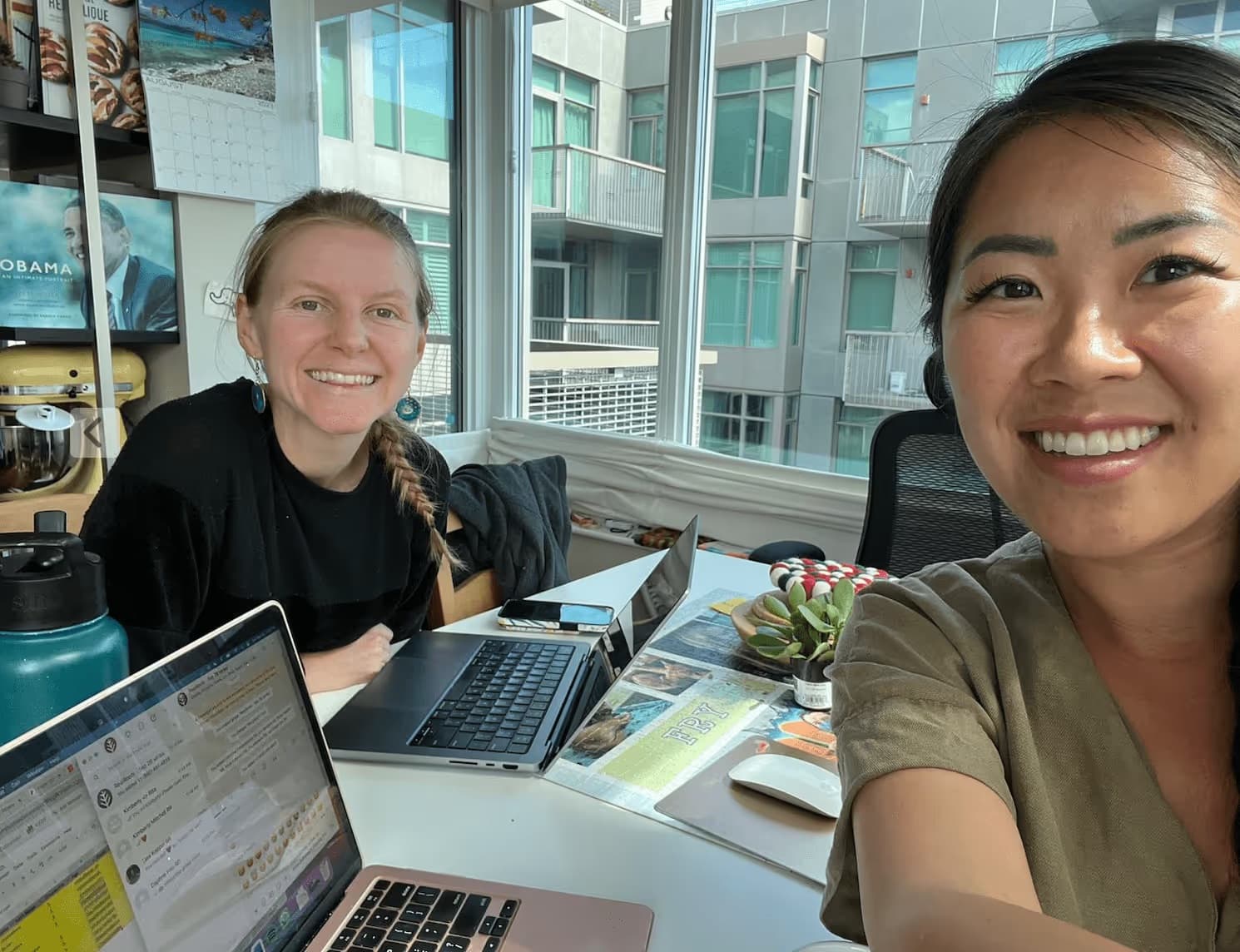 Dorothy and Tara, co-founders of RealRoots